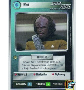 Star Trek CCG Worf WB R