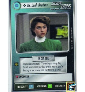 Star Trek CCG Dr. Leah Brahms WB R