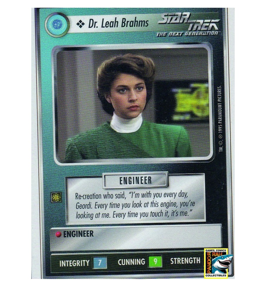 Star Trek CCG Dr. Leah Brahms WB R