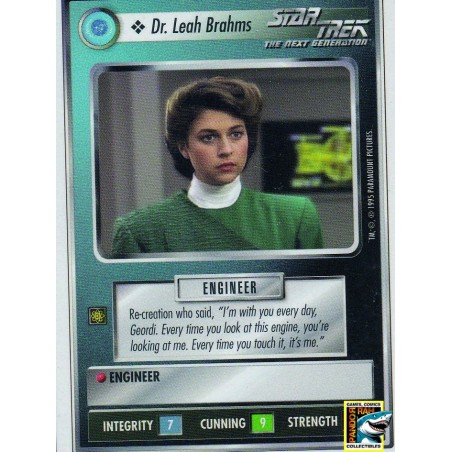 Star Trek CCG Dr. Leah Brahms WB R