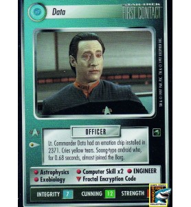 Star Trek CCG Data BB R