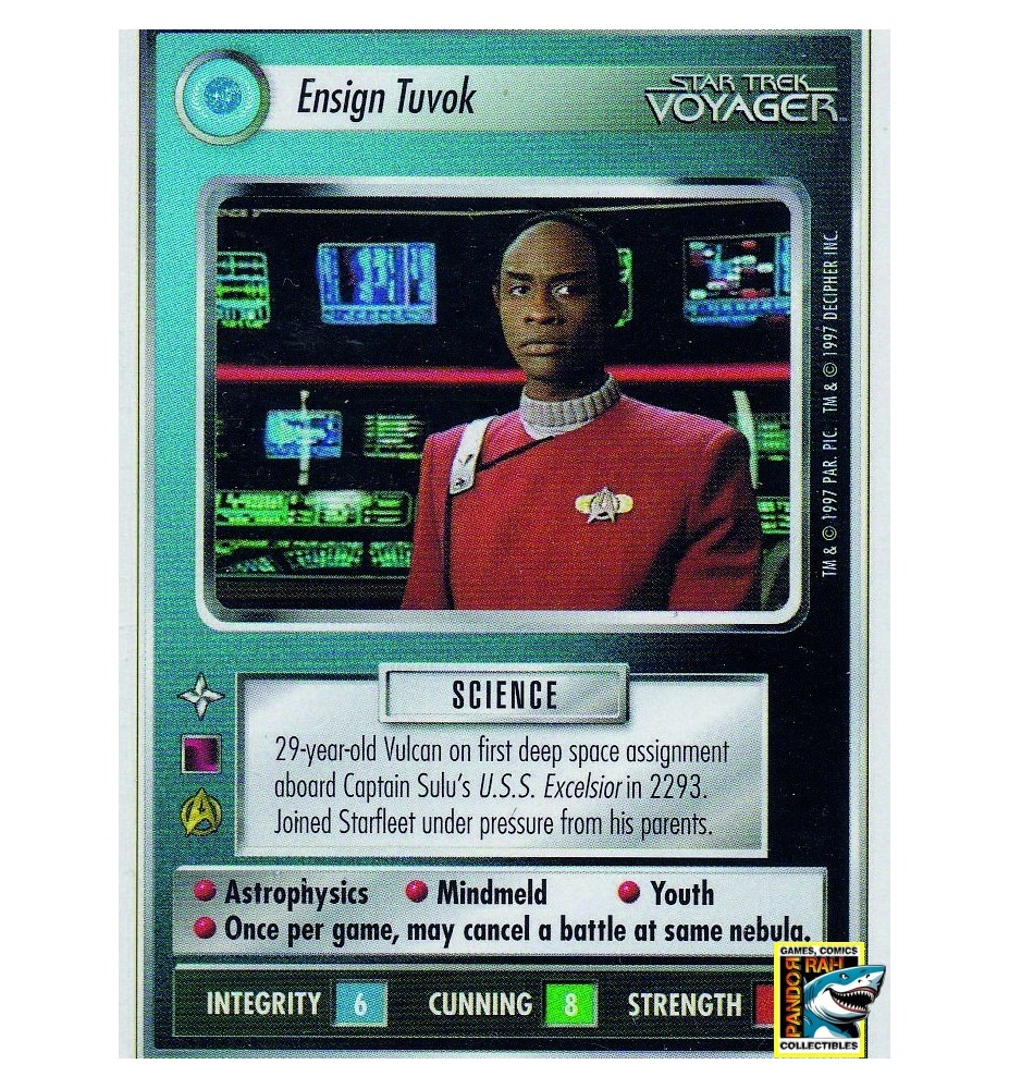 Star Trek CCG Ensign Tuvok WB R