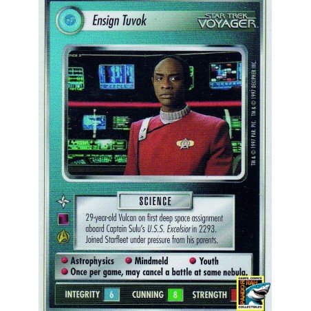 Star Trek CCG Ensign Tuvok WB R