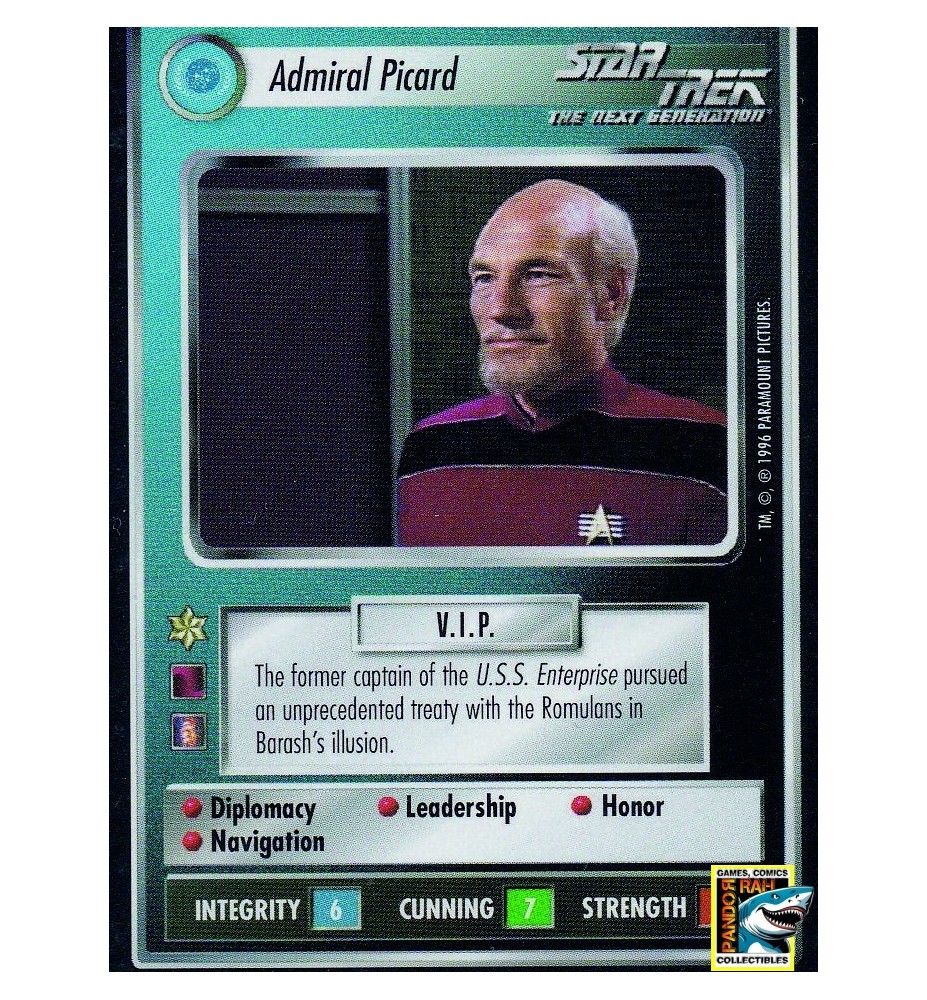 Star Trek CCG Admiral Picard BB R