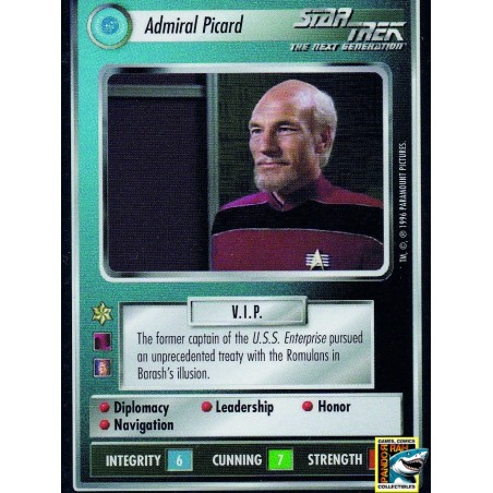 Star Trek CCG Admiral Picard BB R