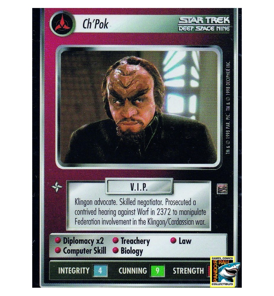 Star Trek CCG Ch'Pok BB R