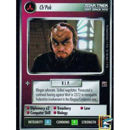 Star Trek CCG Ch'Pok BB R