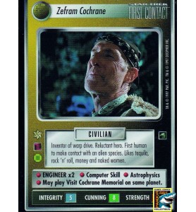 Star Trek CCG Zefram Cochrane BB R