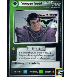 Star Trek CCG Commander Tomalak BB R