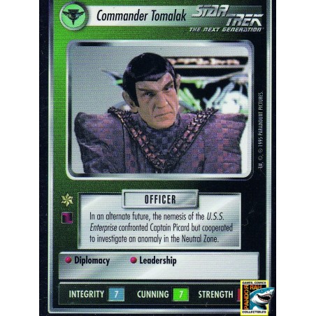 Star Trek CCG Commander Tomalak BB R