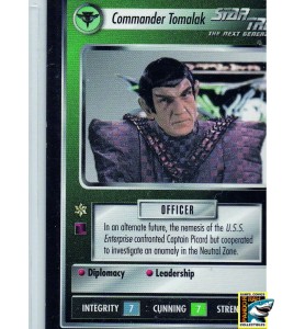 Star Trek CCG Commander Tomalak BB R