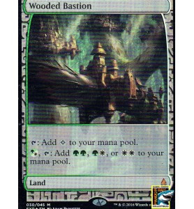 Magic: The Gathering Wooded Bastion Foil