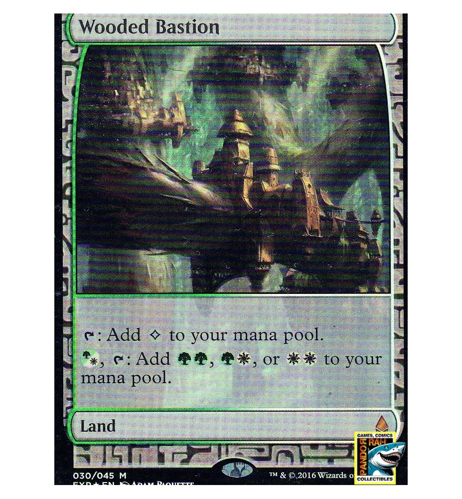 Magic: The Gathering Wooded Bastion Foil