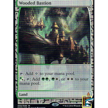 Magic: The Gathering Wooded Bastion Foil