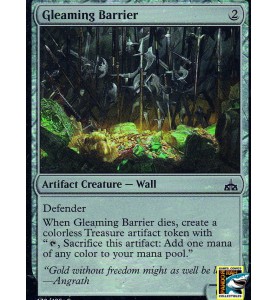Magic: The Gathering Gleaming Barrier Foil