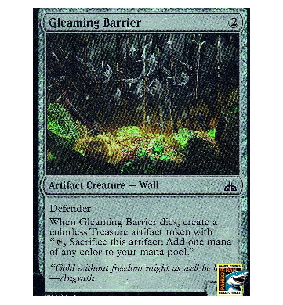 Magic: The Gathering Gleaming Barrier Foil