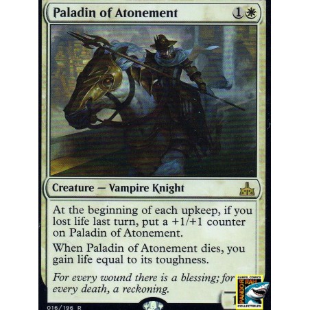 Magic: The Gathering Paladin Of Atonement