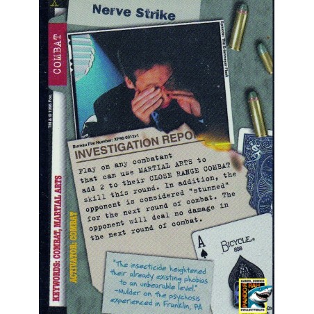 The X-Files TCG - Nerve Strike R