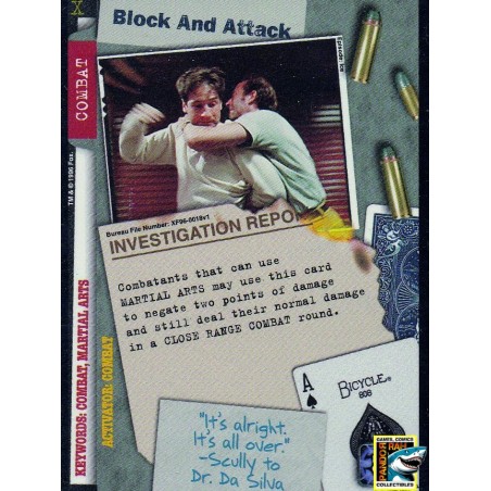 The X-Files TCG - Block And Attack R