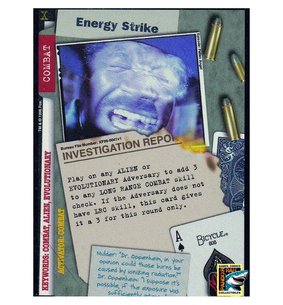 The X-Files TCG - Energy Strike R