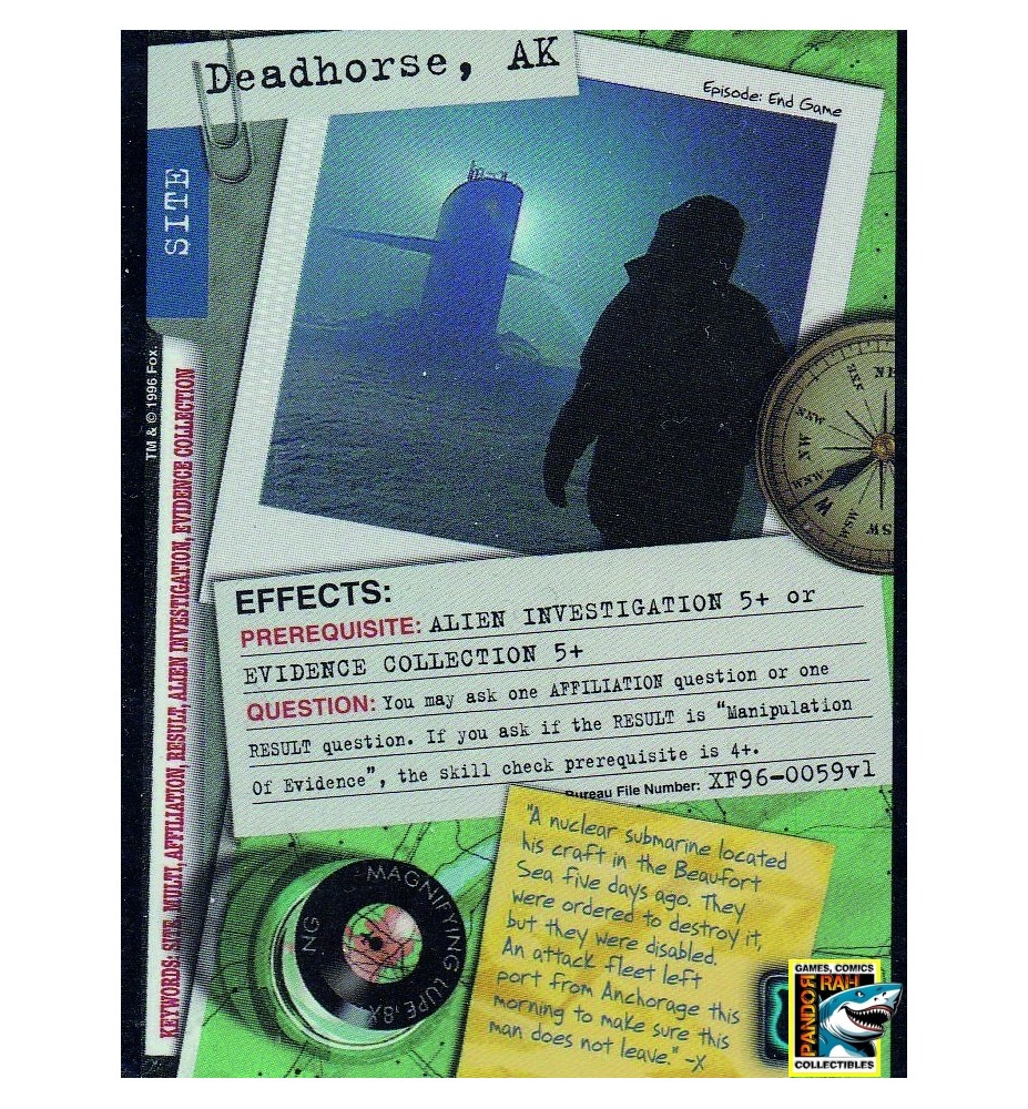 The X-Files TCG - Deadhorse, AK R