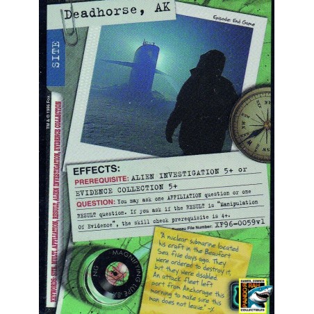 The X-Files TCG - Deadhorse, AK R