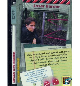 The X-Files TCG - Laser Barrier R