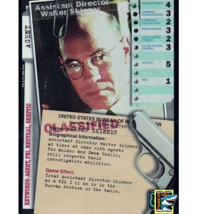 The X-Files TCG - Assitant Director Walter Skinner UR