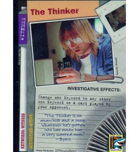 The X-Files TCG - The Thinker R