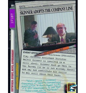 X-Files CCG Skinner Adopts The Company Line R
