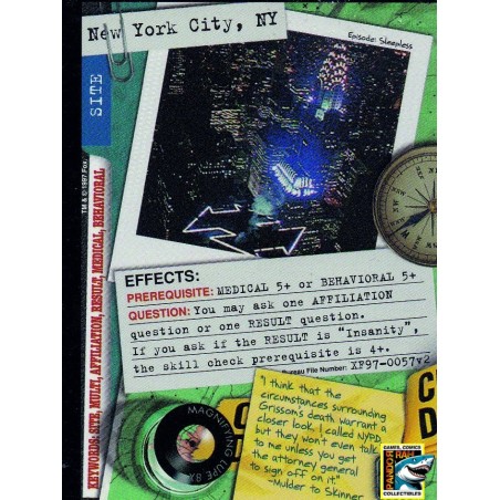 The X-Files TCG - New York City, NY R