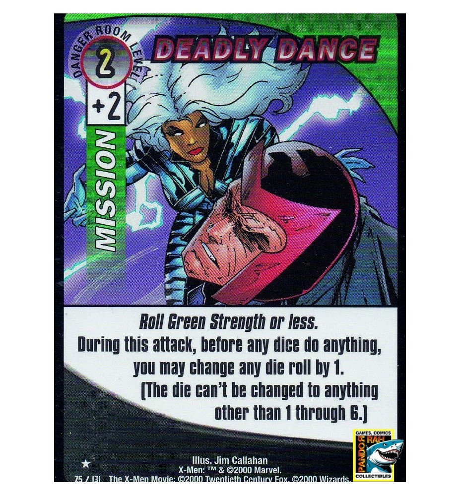 X-Men Trading Card Game Deadly Dance