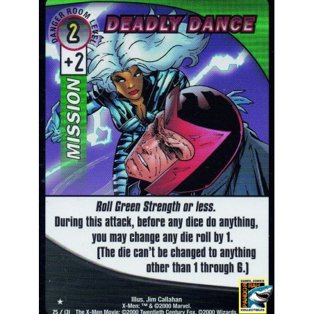 X-Men Trading Card Game Deadly Dance