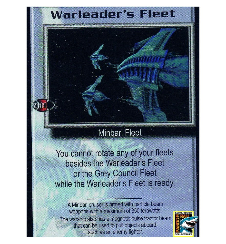 Babylon 5 CCG Warleader's Fleet R