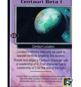 Babylon 5 CCG Centauri Beta 1 R