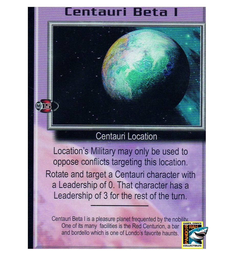 Babylon 5 CCG Centauri Beta 1 R