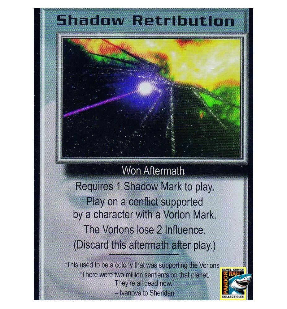 Babylon 5 CCG Shadow Retribution R