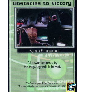 Babylon 5 CCG Obstacles To Victory R