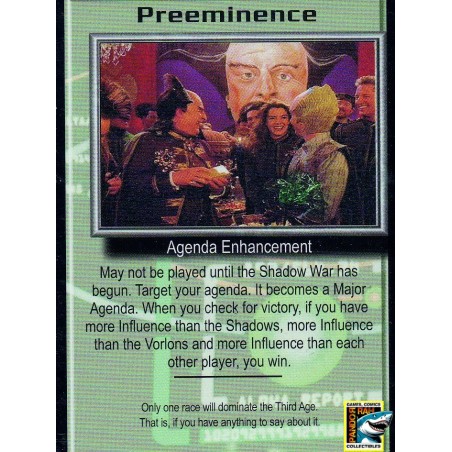 Babylon 5 CCG Preeminence R