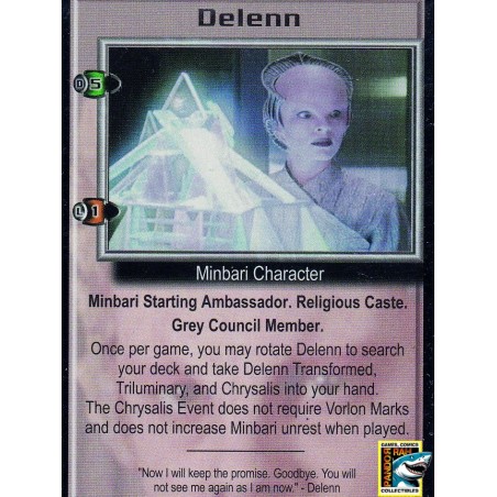 Babylon 5 Trading Card Game Delenn