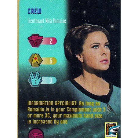 Star Trek TCG Lieutenant Mira Romaine R