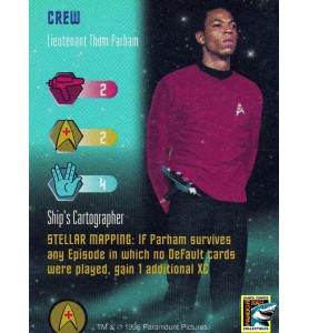 Star Trek TCG Lieutenant Thom Parham VR