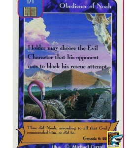 Redemption TCG Obedience Of Noah