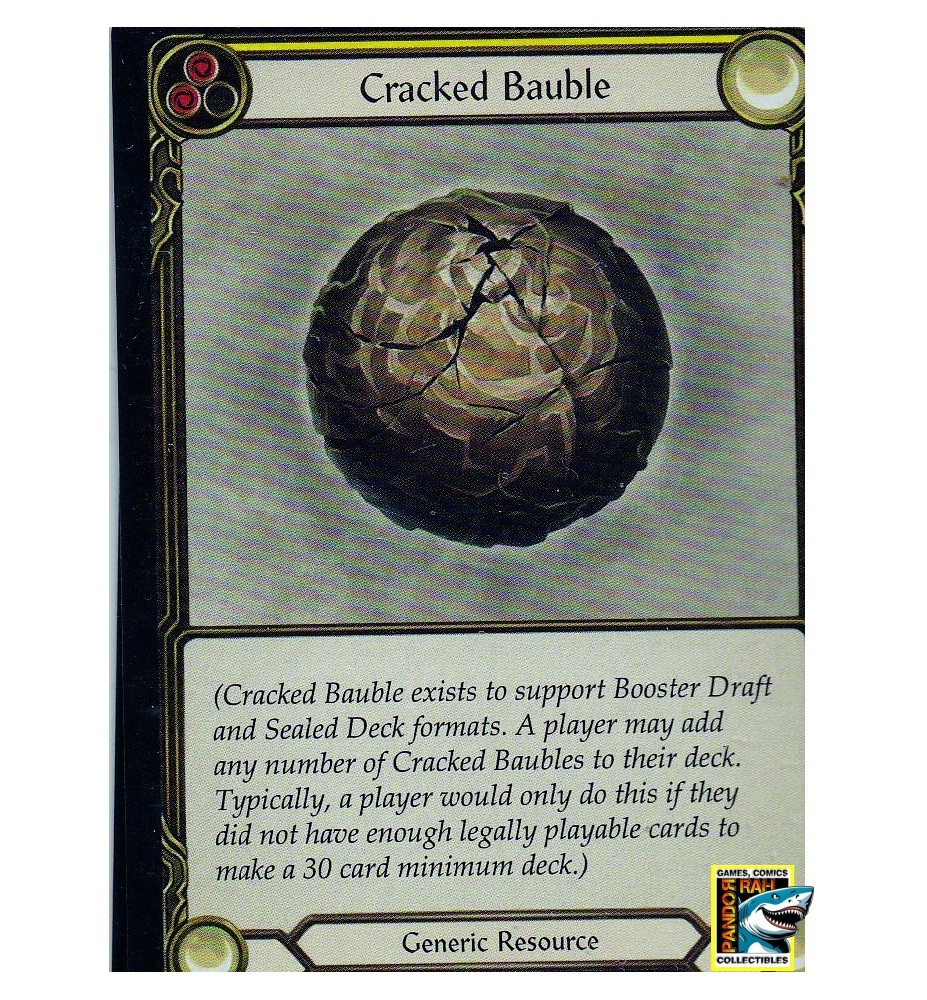 Flesh And Blood TCG Cracked Bauble (Yellow) T