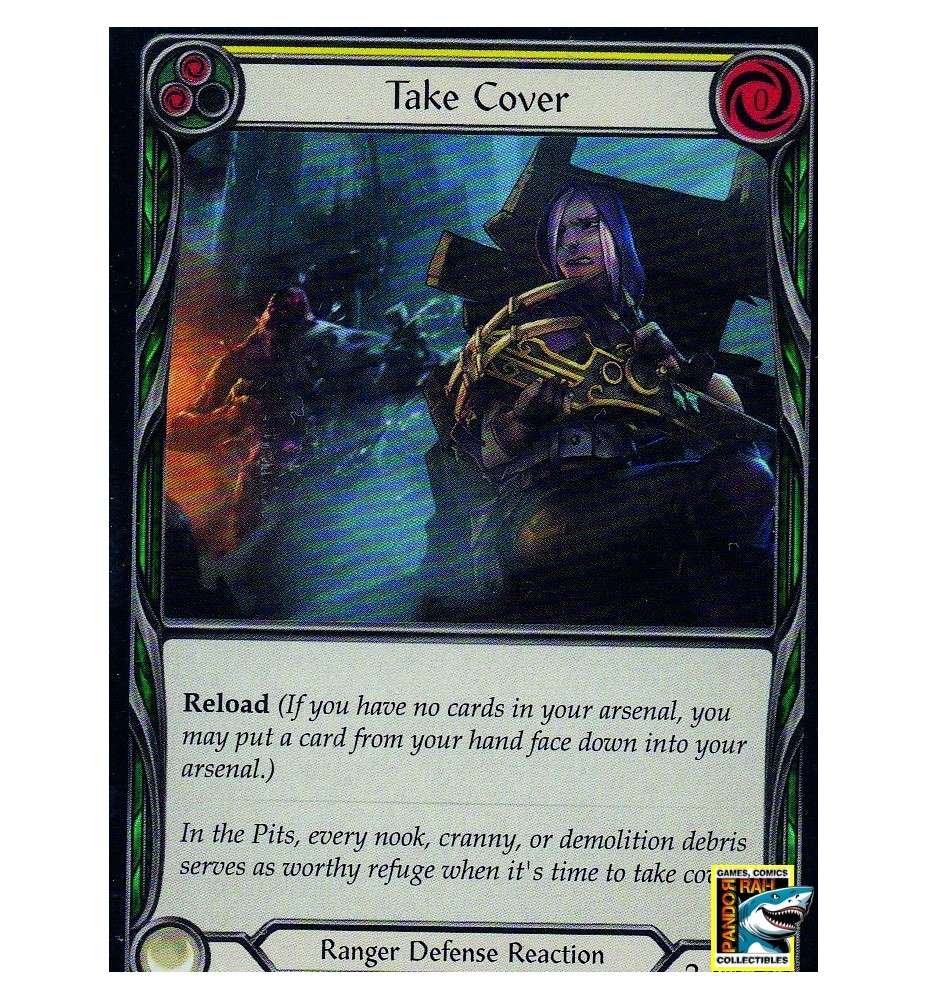 Flesh And Blood TCG Take Cover (Yellow) R