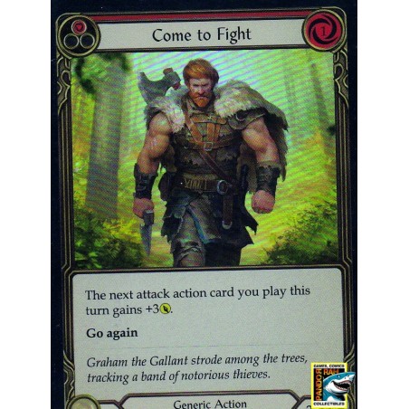 Flesh And Blood TCG Come To Fight (Red) Foil C
