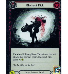 Flesh And Blood TCG Blackout Kick (Red)