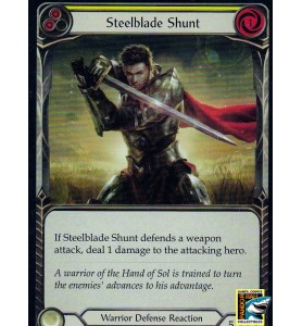 Flesh And Blood TCG Steelblade Shunt (Yellow)