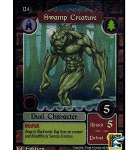 Wizard In Training TCG Swamp Creature Foil Chase