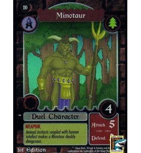 Wizard In Training TCG Minotaur Foil Chase